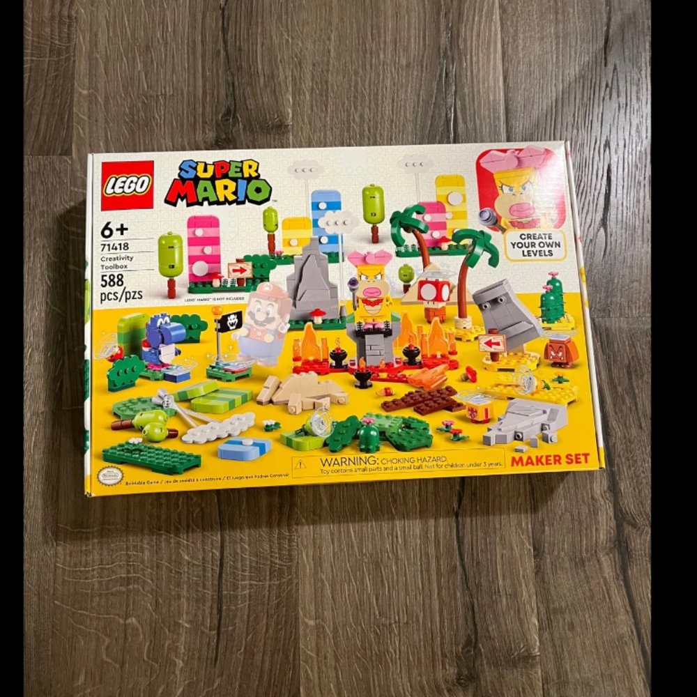 LEGO Super Mario Creativity Toolbox Maker Set 71418